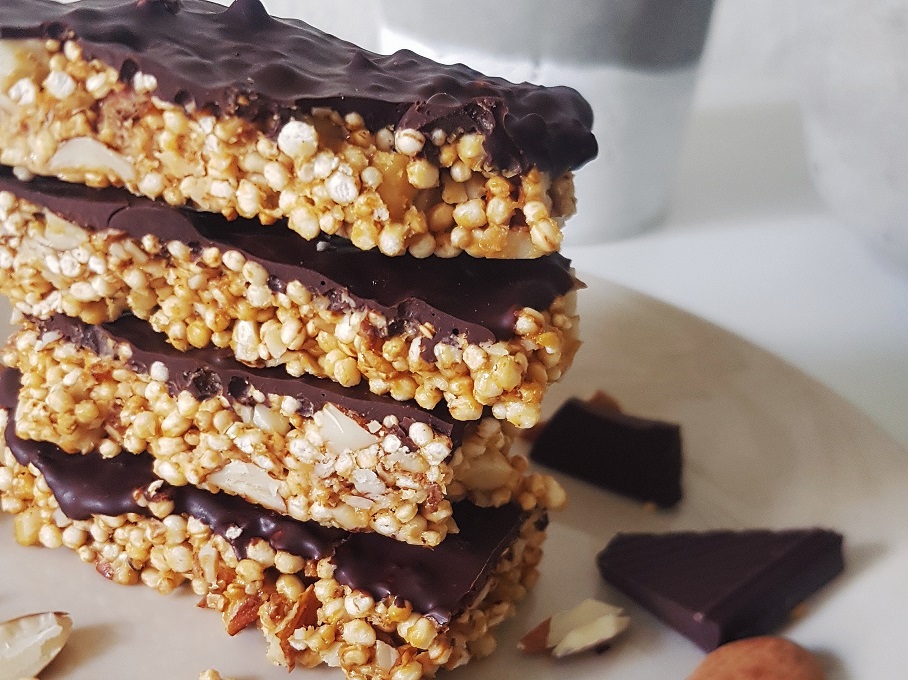Quinoa Riegel Rezeptfoto