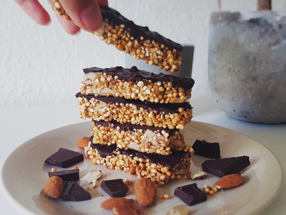 Quinoa Riegel Rezeptfoto