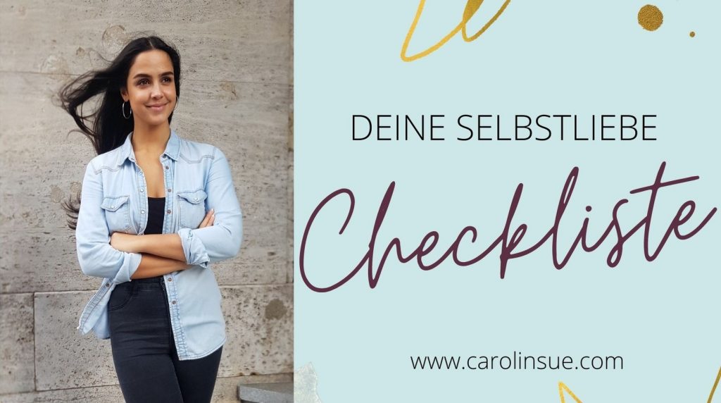 selbstliebe checkliste